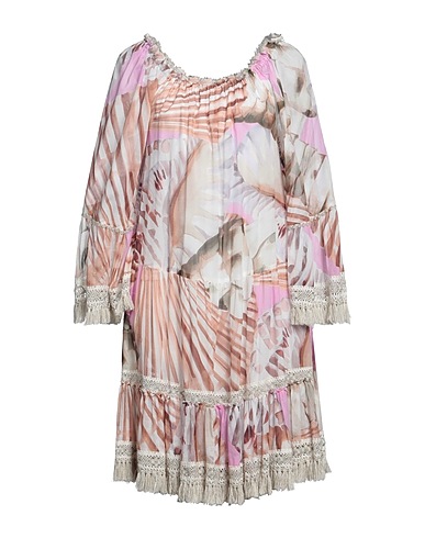 BLUMARINE Short dress Antique rose 100% Cotton