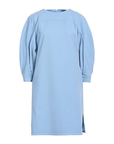 ALBERTA FERRETTI Short dress Light blue 100% Wool