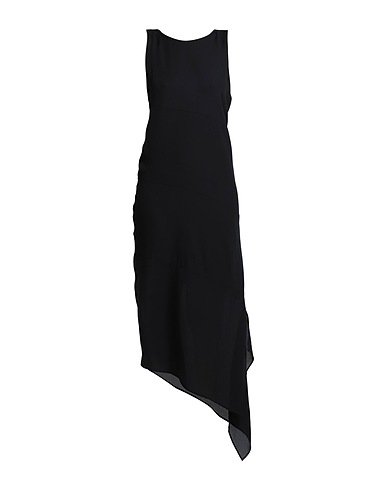 JOHN GALLIANO Midi dress Black 100% Polyester, Elastane