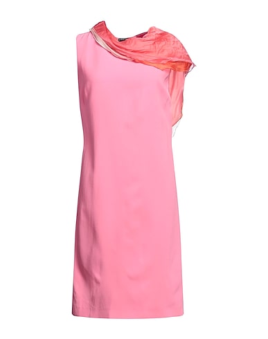 BOTONDI COUTURE Midi dress Pink 79% Acetate, 21% Viscose, Silk, Polyester, Elastane