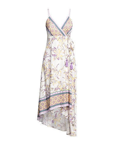 KATIA GIANNINI Midi dress Ivory 100% Viscose