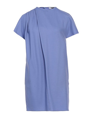 GRIFONI Robe courte Mauve 98% Laine vierge, 2% Élasthanne