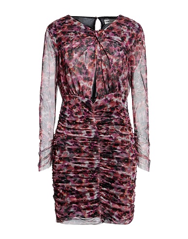 REBEL QUEEN by LIU •JO Short dress Purple 97% Polyester, 3% Elastane