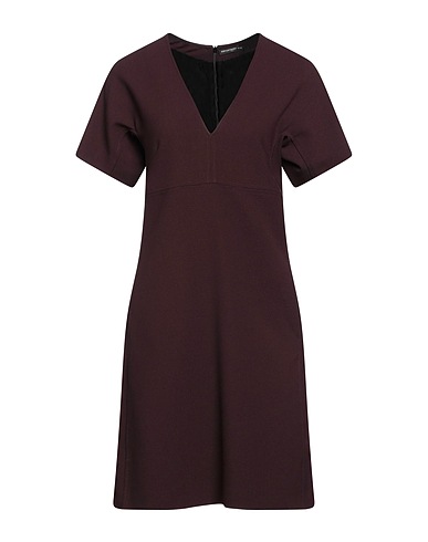 DEPARTMENT 5 Short dress Plum 69% Polyester, 28% Viscose, 3% Elastane