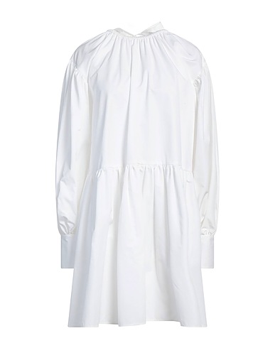 BAGUTTA Short dress White 100% Cotton