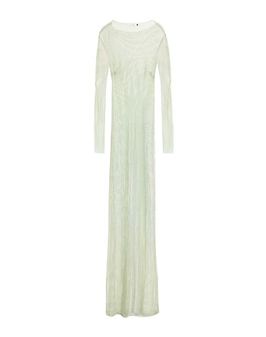 NEW ARRIVALS Vestito lungo Verde salvia 100% PES - Polietersolfoni