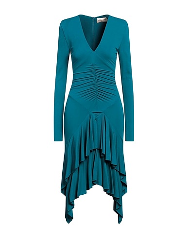 ALEXANDRE VAUTHIER Short dress Deep teal 92% Viscose, 8% Elastane