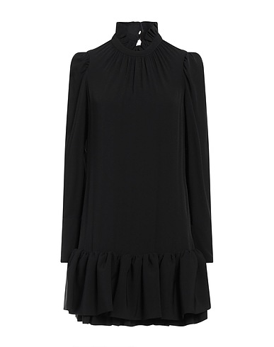 RABANNE Elegant dress Black 62% Acetate, 38% Viscose