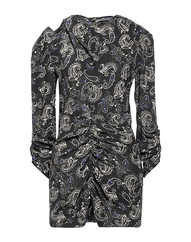 ISABEL MARANT Kurzes Kleid Schwarz 100% Seide
