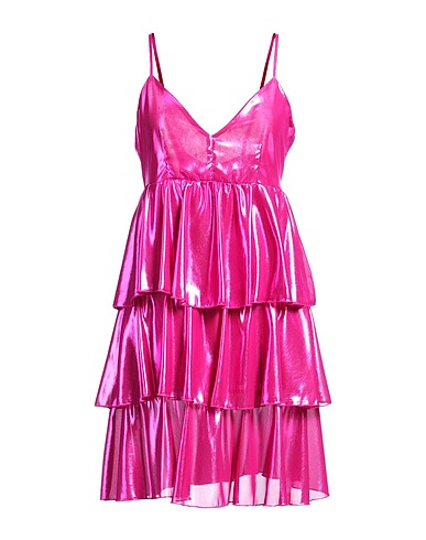 VICOLO Vestito corto Fucsia 100% Poliestere