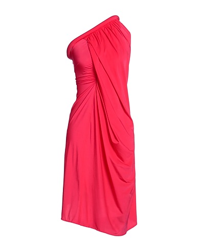 JW ANDERSON One-shoulder dress Fuchsia 88% Polyamide, 12% Elastane, Polyester