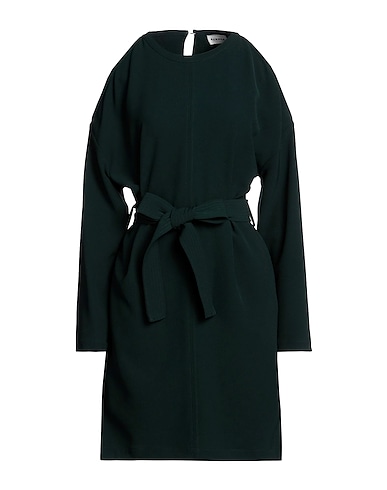 P.A.R.O.S.H. Midi dress Emerald green 97% Polyester, 3% Elastane