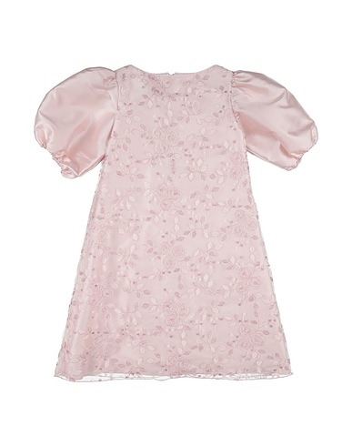 LA STUPENDERIA Vestito Rosa 85% Poliestere, 15% Seta