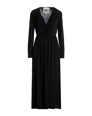 ANIYE N°2 Midi dress Black 96% Polyester, 4% Elastane