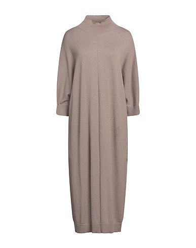 VIVAL.STUDIO Knit dress Khaki 100% Merino Wool