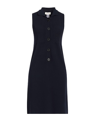 VICOLO Sheath dress Midnight blue 70% Viscose, 30% Polyester