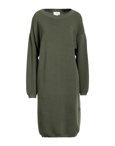 VICOLO Short dress Military green 70% Viscose, 30% Polyester