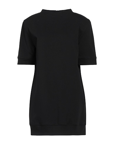 JUCCA Office dress Black 69% Viscose, 25% Polyamide, 6% Elastane