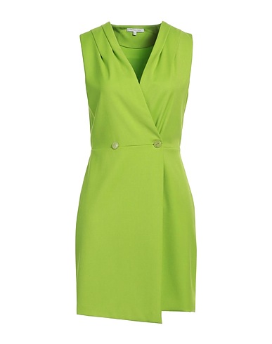 PATRIZIA PEPE Hemdkleid Limettengrün 67% Polyester, 31% Viskose, 2% Elastan