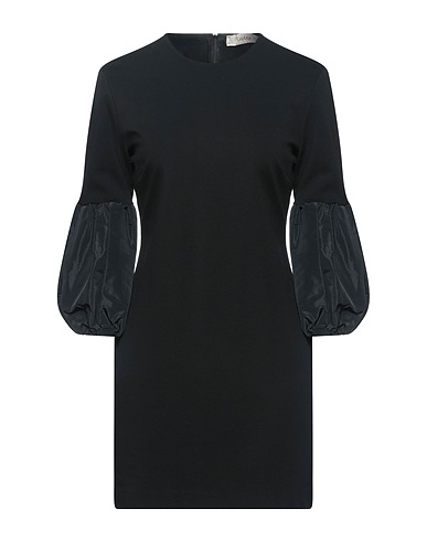 JUCCA Vestito corto Nero 69% Viscosa, 25% Poliammide, 6% Elastan