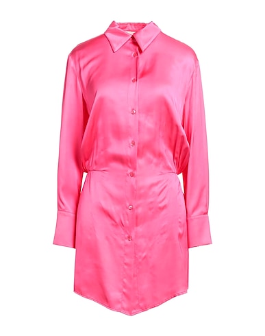 VICOLO Shirt dress Fuchsia 100% Viscose