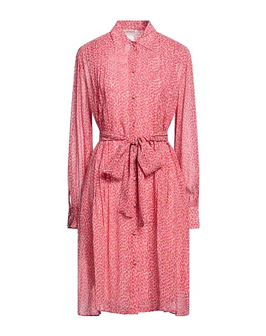 ANNA MOLINARI Shirt dress Magenta 100% Viscose
