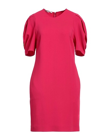 STELLA McCARTNEY Short dress Magenta 64% Viscose, 32% Acetate, 4% Elastane