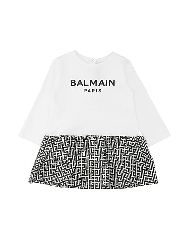BALMAIN Baby dress White 100% Cotton