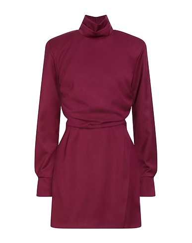 JIJIL Elegant dress Plum 66% Polyester, 33% Viscose, 1% Elastane