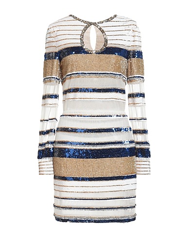 ELISABETTA FRANCHI DRESSES Blue 100% Polyamide