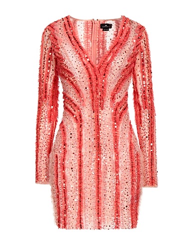 ELISABETTA FRANCHI Tubino Corallo 100% Poliammide, Seta