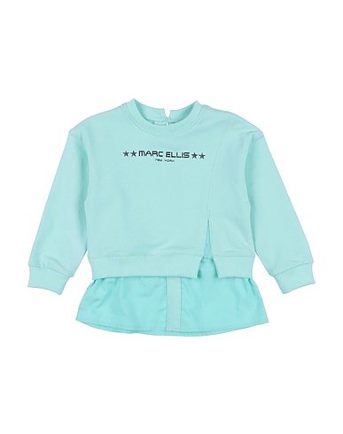 MARC ELLIS Felpa Verde chiaro 95% Cotone, 5% Elastan