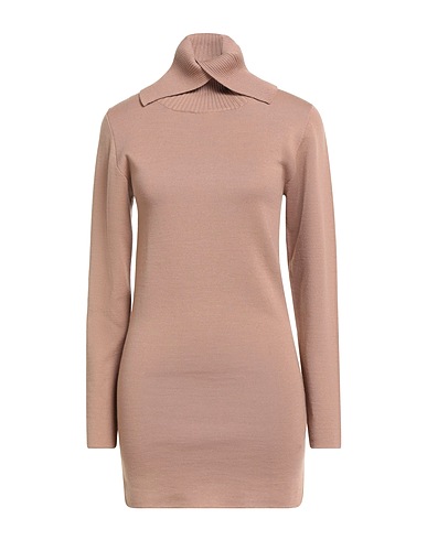 SEVENTY VENEZIA Short dress Blush 47% Wool, 47% Acrylic, 6% Polyester