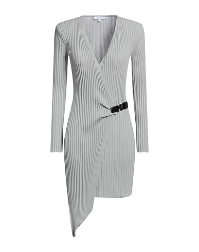 PATRIZIA PEPE Vestito corto Grigio 63% Viscosa, 37% Poliammide