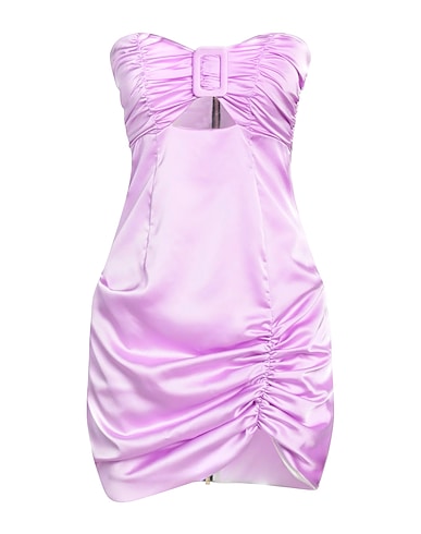 NINEMINUTES Short dress Mauve 97% Polyester, 3% Elastane
