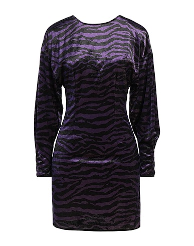 SUOLI Short dress Purple 100% Polyester
