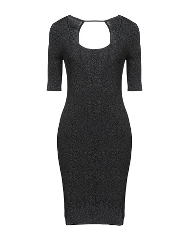 PATRIZIA PEPE Short dress Midnight blue 64% Viscose, 20% Elastane, 16% Polyester