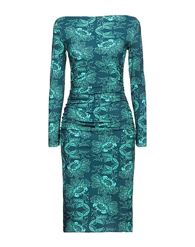 CHIARA BONI LA PETITE ROBE Midi dress Deep teal 72% Polyamide, 28% Elastane