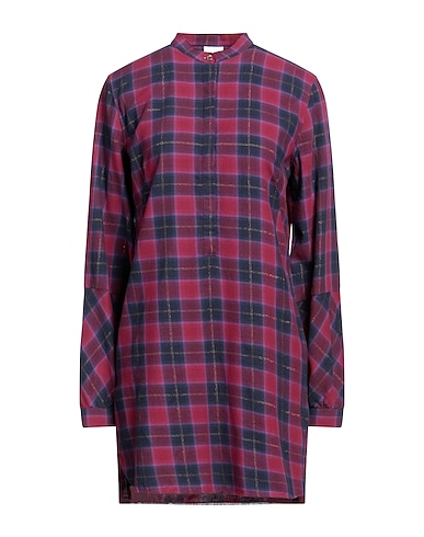 CALIBAN 820 Short dress Garnet 98% Cotton, 1% Polyester, 1% Polyamide