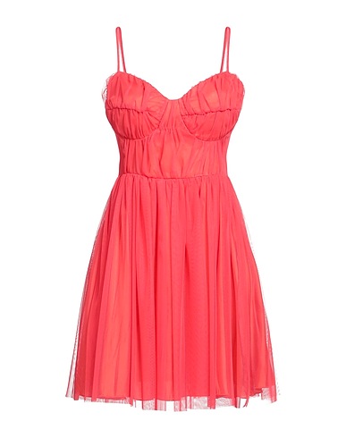 SISTE'S Kurzes Kleid Koralle 100% Polyester