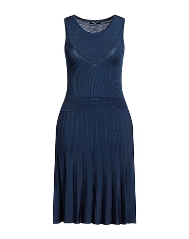 MARCIANO by GUESS Midi dress Navy blue 60% Viscose, 40% Polyamide