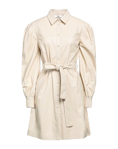 SUOLI Shirt dress Beige 100% Polyurethane