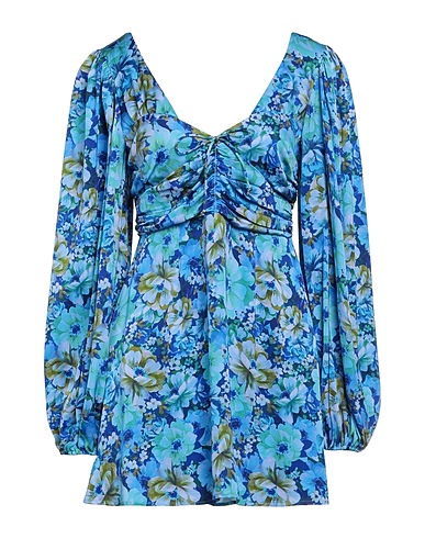 FOR LOVE & LEMONS Short dress Blue 50% EcoVero™ viscose, 50% Viscose
