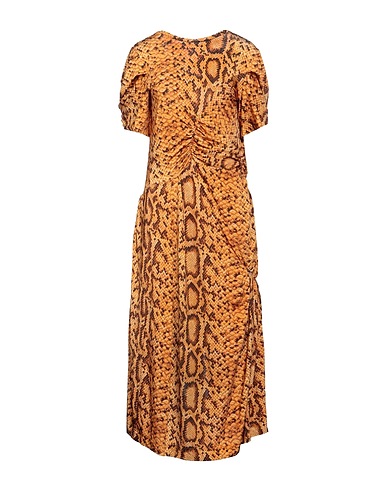 PREEN by THORNTON BREGAZZI Midi-Kleid Ringelblume 91% Viskose, 9% Elastan