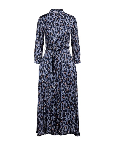 ANNAMARIAPALETTI Shirt dress Purple 100% Viscose
