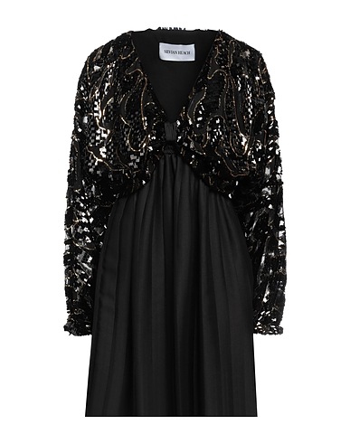 SILVIAN HEACH Short dress Black 100% Polyester