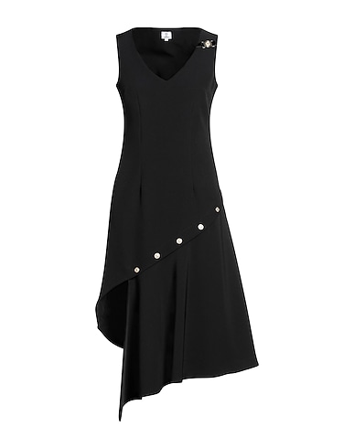 GIL SANTUCCI Vestito corto Nero 90% Poliestere, 10% Elastan