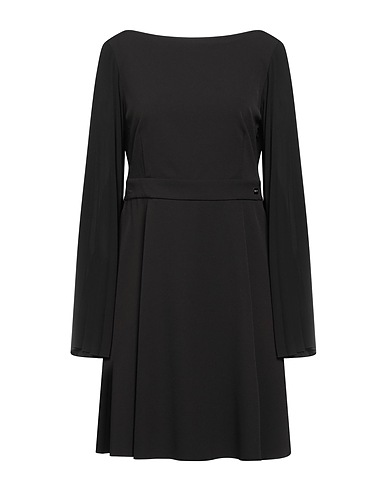 BE BLUMARINE Short dress Black 95% Polyester, 5% Elastane