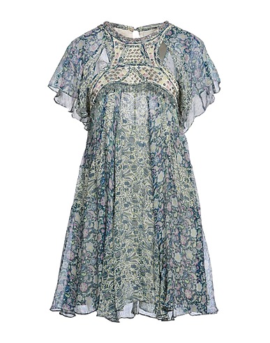 ISABEL MARANT Kleid für besondere Anlässe Elfenbein 100% Seide, Viskose, Baumwolle, Polyester, Ecobrass