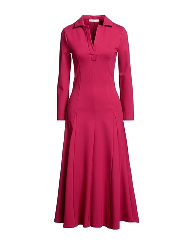 BEATRICE .B Midi dress Fuchsia 70% Viscose, 26% Polyamide, 4% Elastane